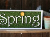 mossy spring sign