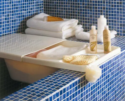 even your bathtub could store some stuff when you aren't using it
