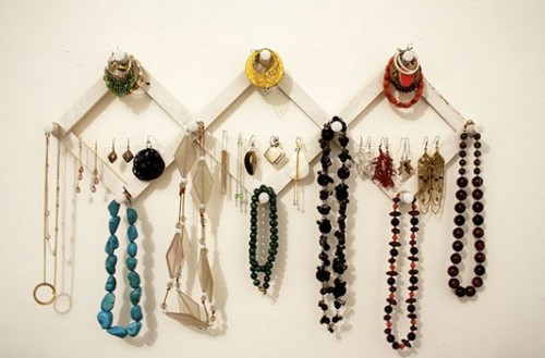 Storing Jewelry On Walls