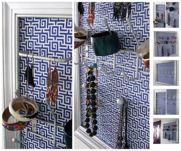 Storing Jewelry On Walls