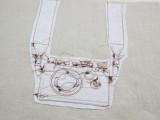 Stylish Diy Camera Embroidery Tote