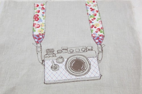 Stylish Diy Camera Embroidery Tote