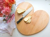 heart-shaped board