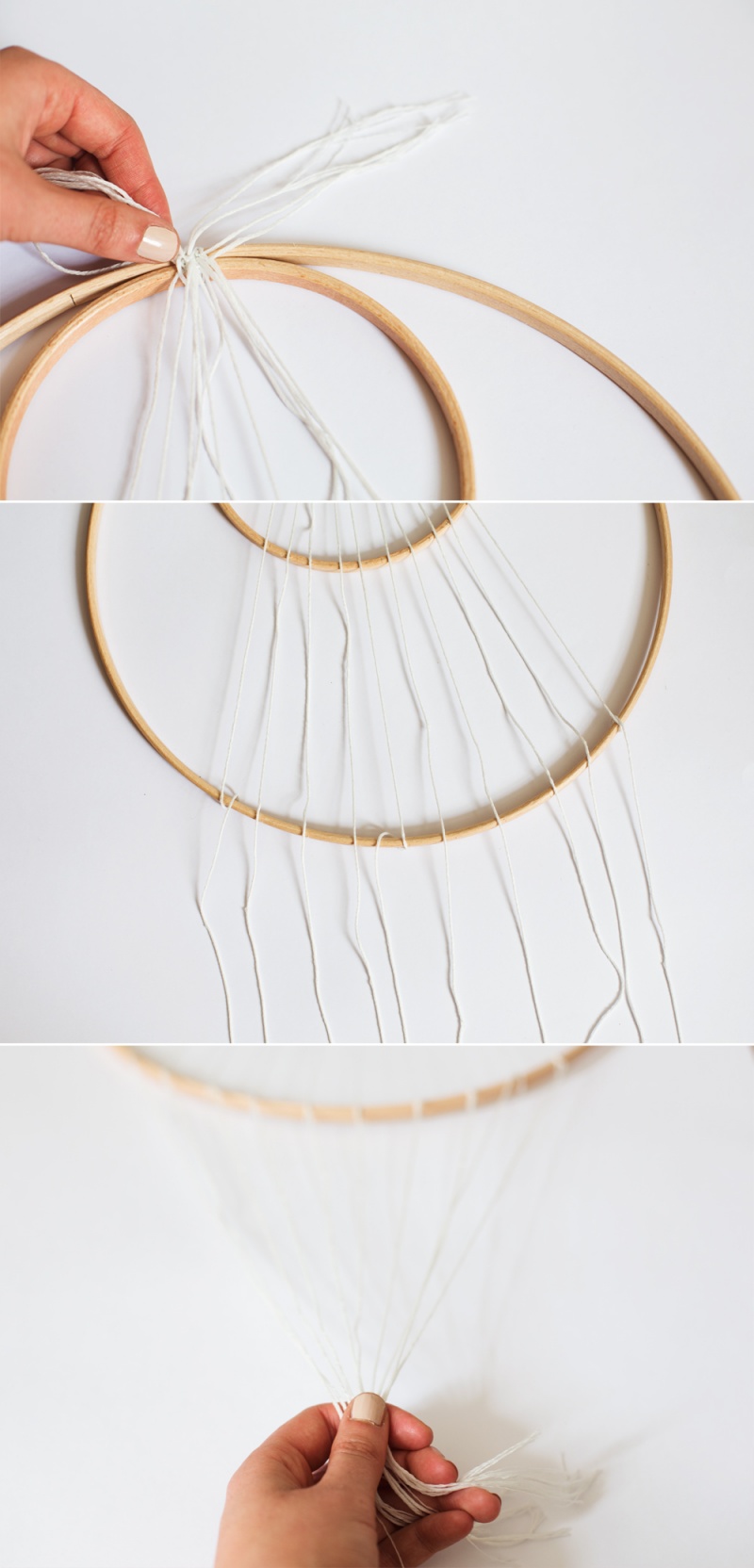 Picture Of stylish diy minimal dreamcatcher for home decor  4