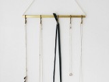 Stylish Diy Minimal Jewelry Hanger