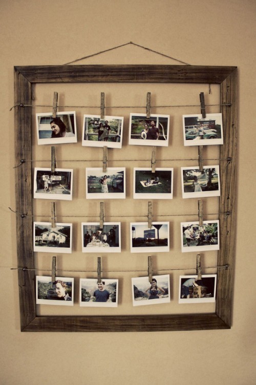 How To Make A Stylish Photo Frame For Several Photos