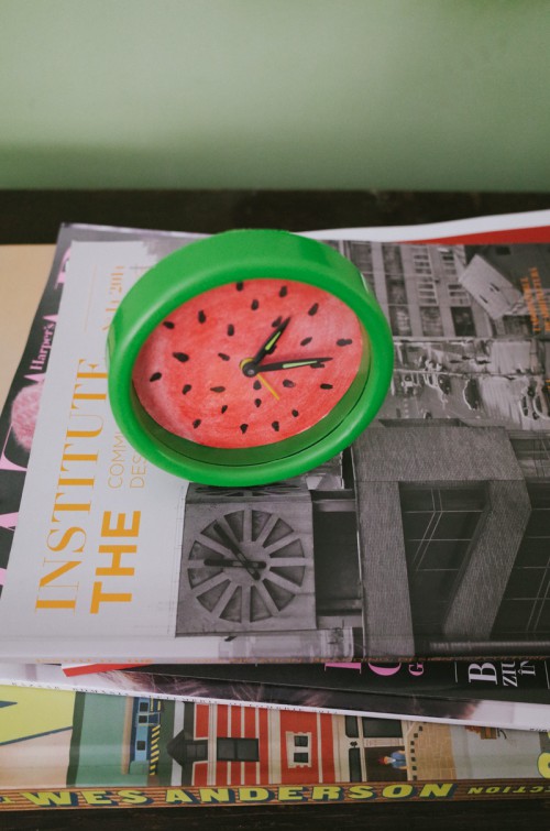 Summer Inspired DIY Watermelon Alarm Clock