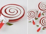 candy cane coasters