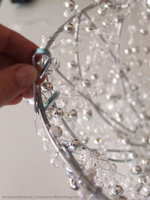 Cute And Glam DIY Chandelier Renovation