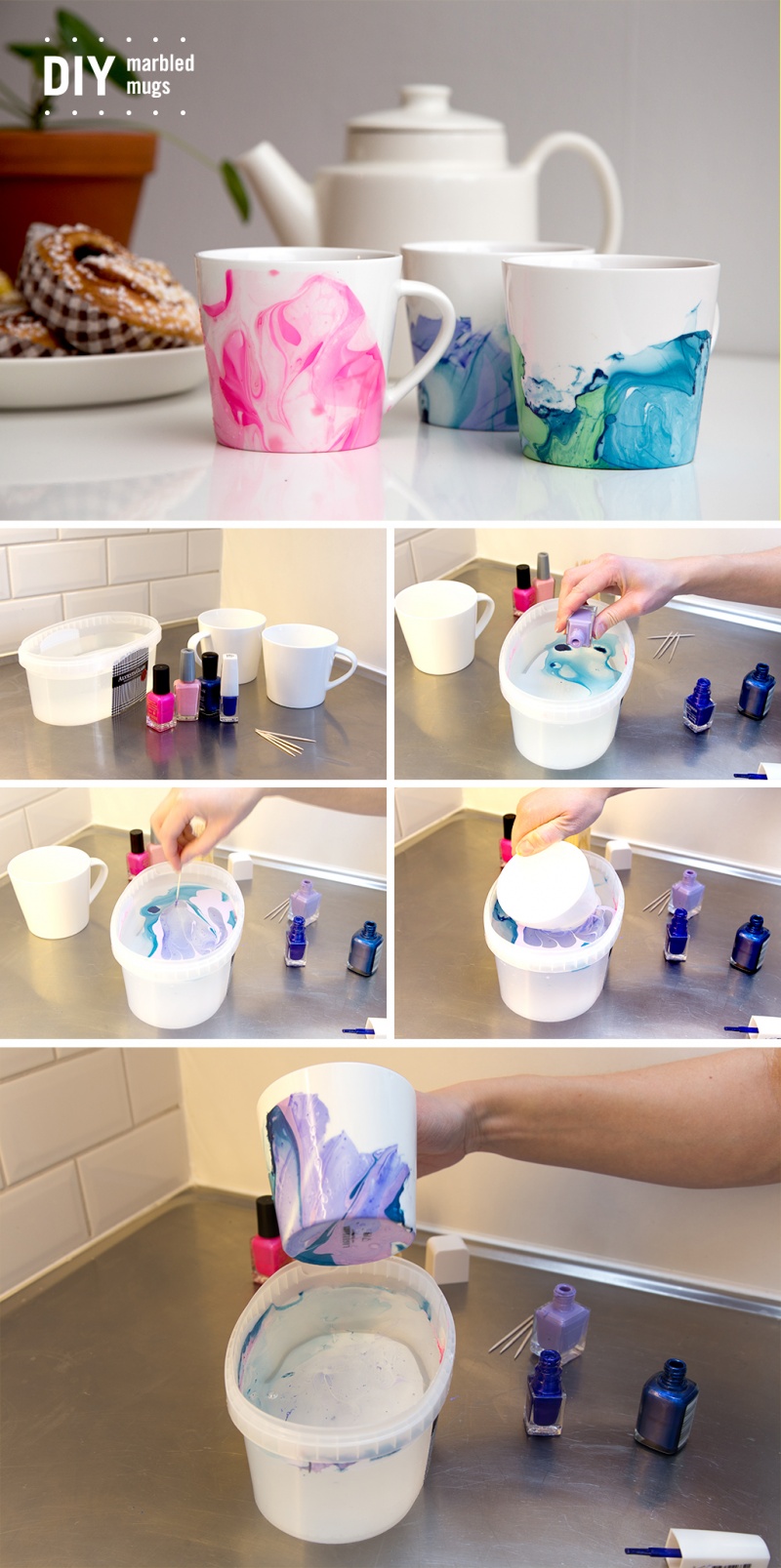 marble cups