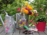 Surprise For Mother’s Day Decorated Watering Cans