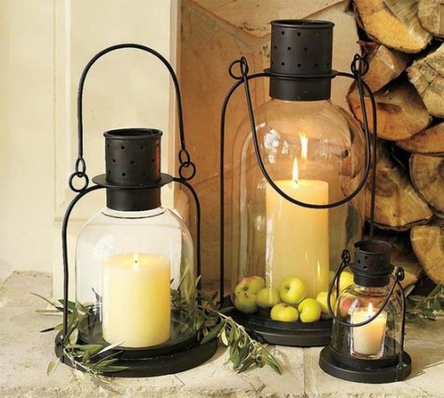 Thanksgiving Candle Displays