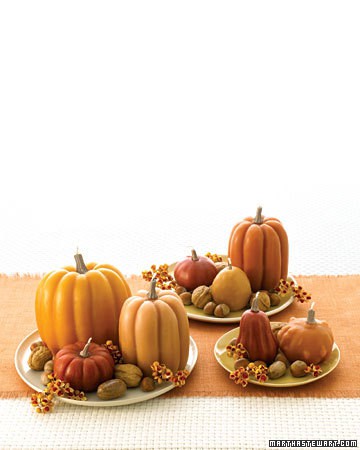 Thanksgiving Candle Displays