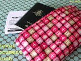 travel document pouch