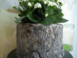 Tree Stump Vases