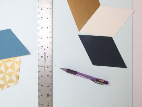 Trendy And Colorful DIY Geometric Wall Art