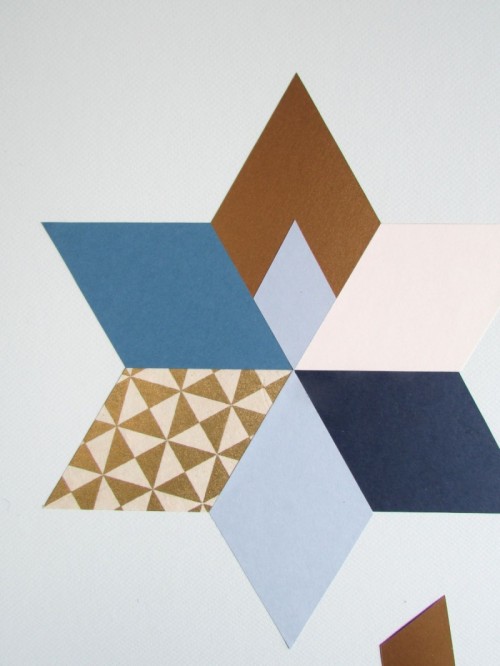 Trendy And Colorful DIY Geometric Wall Art