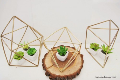 geometric planter hanger (via homemadeginger)