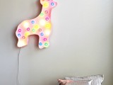 animal cookie marquee light