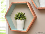 trendy-diy-stained-hexagon-shelves-7