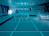 Tron Inspired Futuristic Interiors