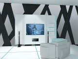 Tron Inspired Home Theatre