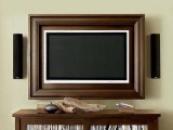 a TV in a picture frame is a good idea – it looks like work of art when it’s in use and even if it’s not