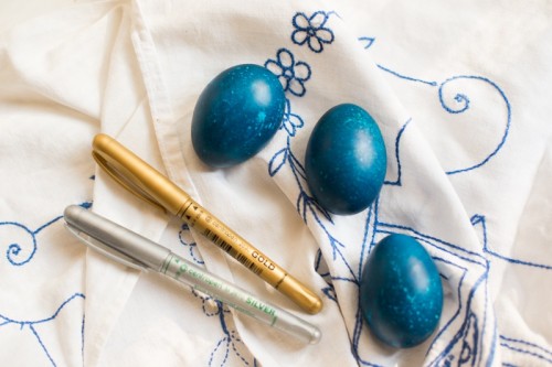 Unique DIY Constellation Easter Eggs