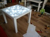 Upgrade Ikea Lack Table With Built In Lights