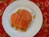 DIY heart-shaped pancakes