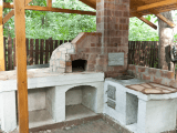 big outdoor pizza oven
