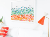 Versatile Colorful Diy Paper Wall Art