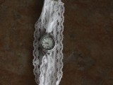 Vintage Diy Watch With Alace Bracelet