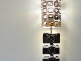 vintage cameras lamp