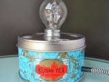 Vintage Inspired Diy Tea Tin Can Lamp
