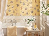 Wallpapers In A Bathroom