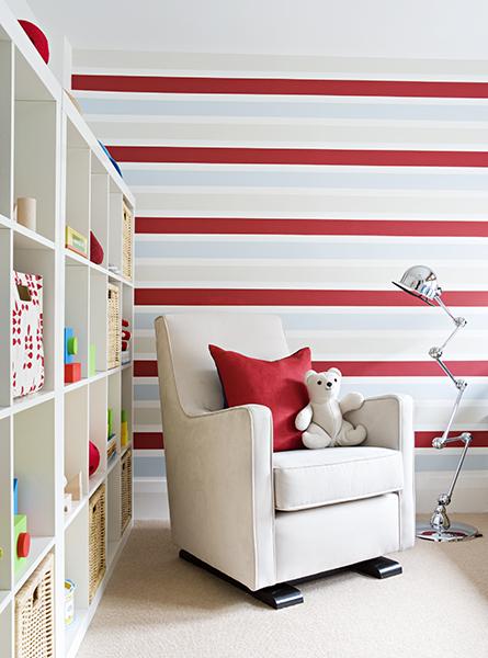 10 More Ideas For Painting Stripes On Walls