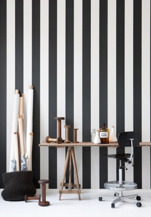 Walls With Painted Stripes