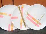 washi tape plates