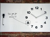 Whiteboard Message Clock