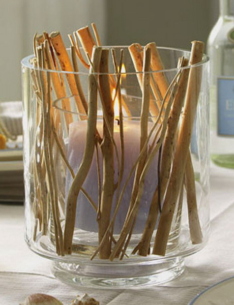 Winter Candle Decorations