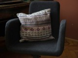 simple sweater pillow