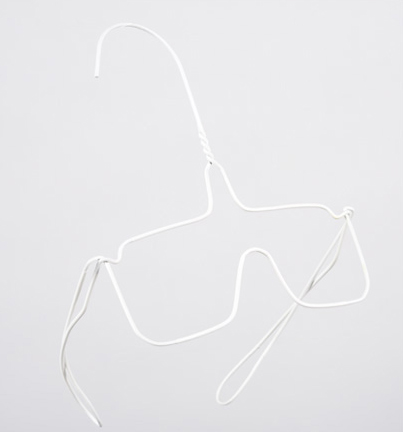 Wire Hanger Sculptures