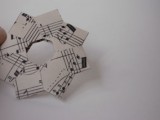 Origami wreath tutorial