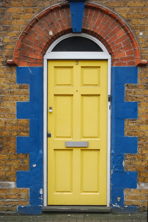 Yellow Front Door Designs